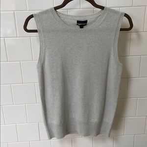 J crew Italian cashmere sleeveless sweater